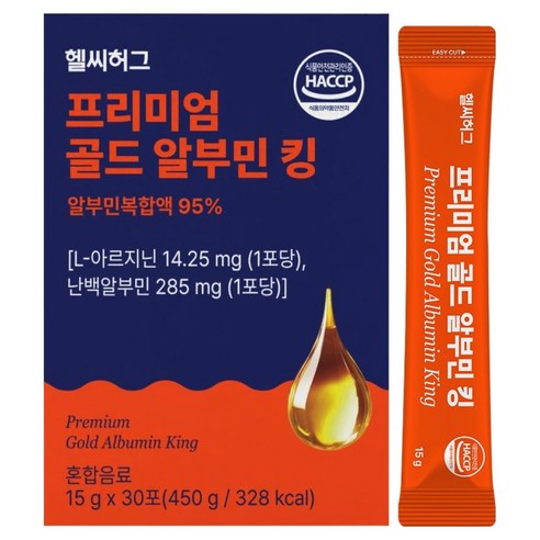 헬씨허그 프리미엄 골드 알부민 킹, 450g, 1개