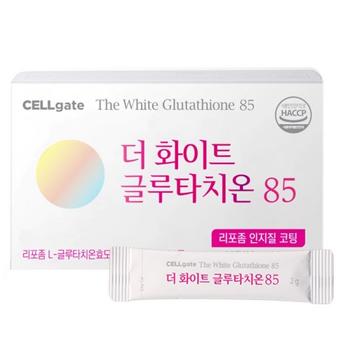 셀게이트 더 화이트 글루타치온85 분말형 리포좀 인지질코팅 30p