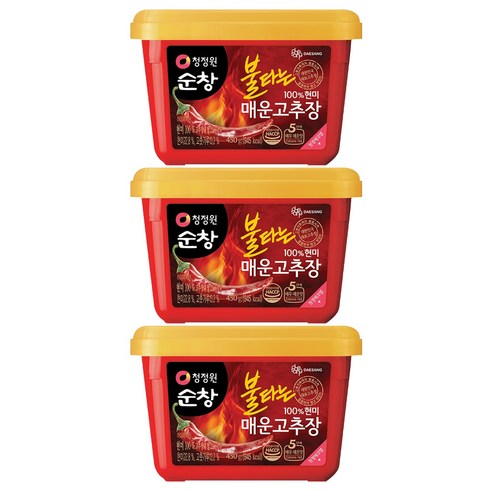 청정원순창 불타는 매운고추장