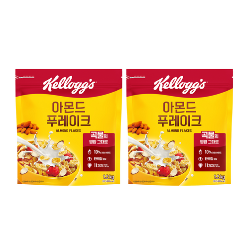 켈로그 아몬드 푸레이크 시리얼