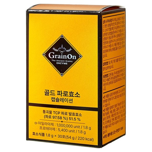 그레인온 골드 파로효소 캡슐레이션, 54g, 1개