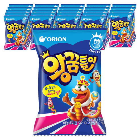 오리온 왕꿈틀이 젤리