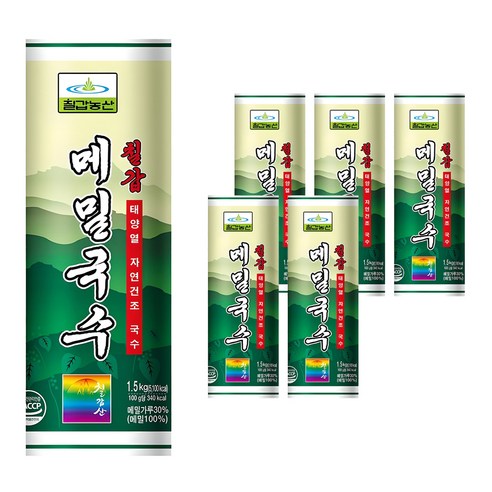 칠갑농산 메밀국수