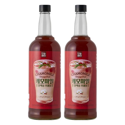 다농원 캐모마일 릴렉싱 프레쉬 시럽