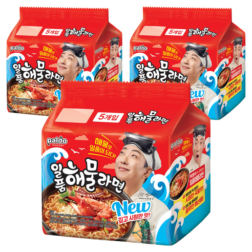 팔도일품 해물라면 115g
