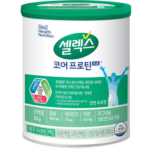 NEW 셀렉스 프로틴 고소한맛(x) (8일분), 304g, 1개
