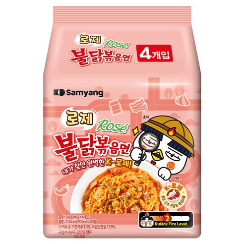 불닭볶음면 로제 140g
