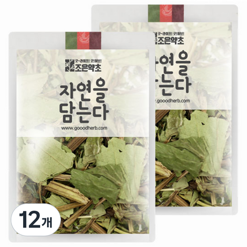 조은약초 프리미엄 삼백초 잎, 100g, 12개