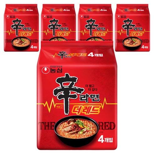 신라면 더 레드 125g