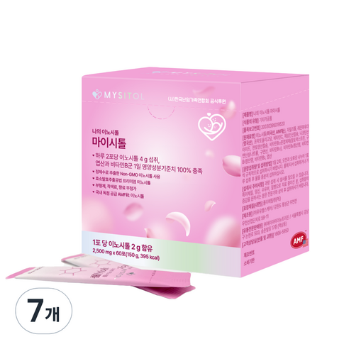마이시톨 나의 이노시톨, 150g, 7개