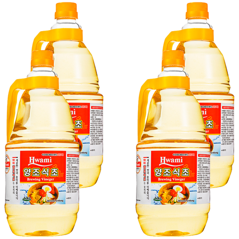 화미 양조식초, 1.8L, 4개