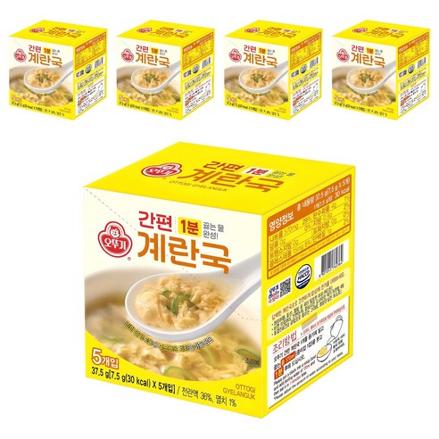오뚜기 간편 계란국 5개입