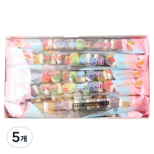 알록달록 도토리젤리 30개입, 450g, 5개