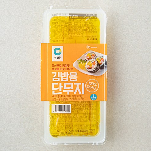 [로켓프레시] 청정원 김밥용 단무지