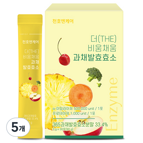 천호엔케어 더 비움채움 과채 발효 효소 30p