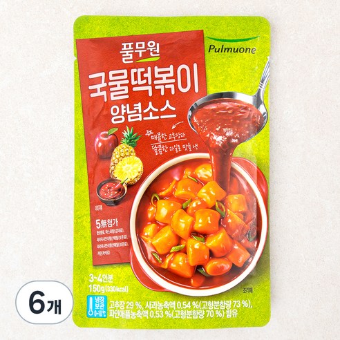 풀무원 국물떡볶이 양념소스