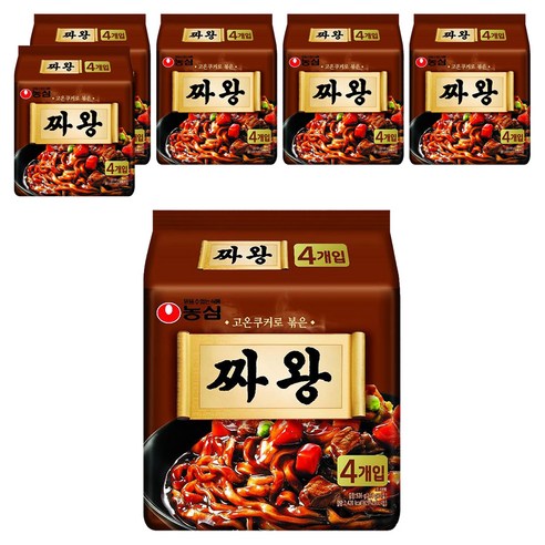 농심 짜왕 134g, 24개