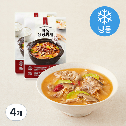 [로켓프레시] 고른 차돌 된장찌개 (냉동)