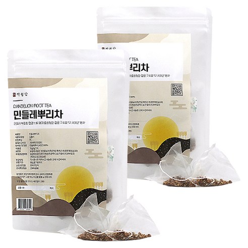 작월담 민들레뿌리차, 1g, 15개입, 2개
