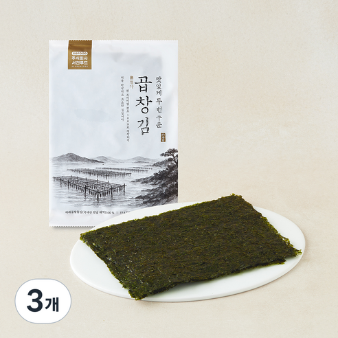 [로켓프레시] 맛있게 두번구운 곱창김