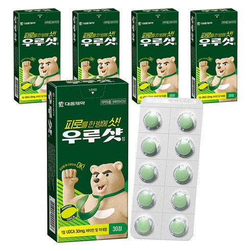 대웅제약 우루샷 정 피로회복제