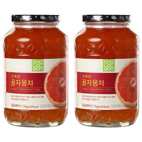 초록원 꿀자몽차