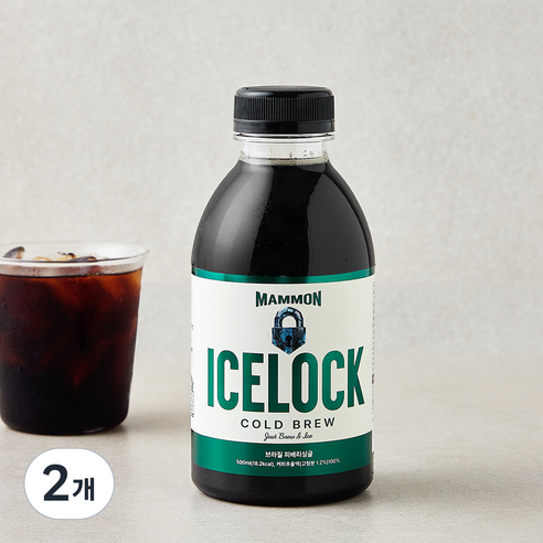 [로켓프레시] 훔볼트 마몬 ICE LOCK 브라질 피베리싱글 콜드브루 RTD, 2개, 500ml