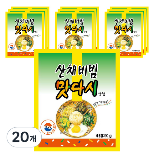동방푸드 산채비빔 맛다시 양념