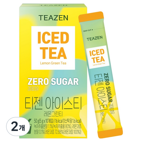 티젠 제로슈가 아이스티 레몬그린티