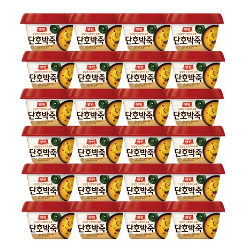양반 단호박죽, 285g, 24개