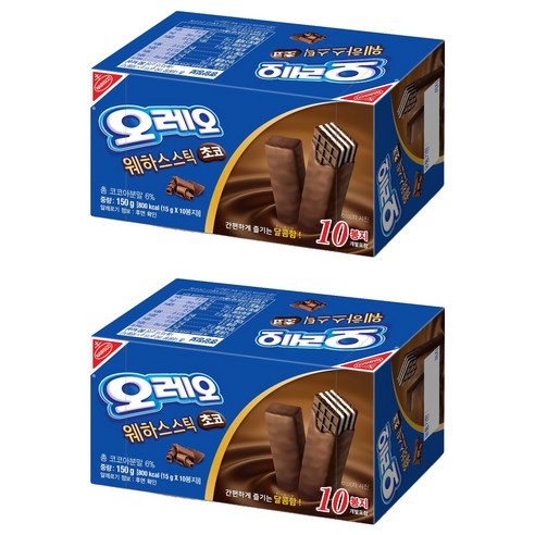 오레오 웨하스스틱 초코