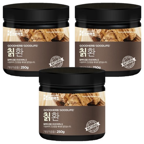 조은약초 프리미엄 칡환, 3개, 250g