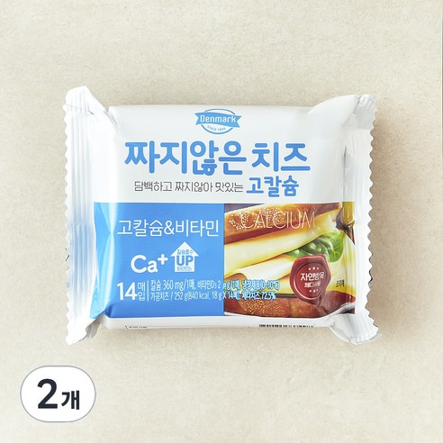 덴마크 짜지않은 치즈 고칼슘&비타민