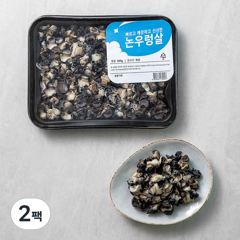 논우렁살 (냉장), 300g, 2개