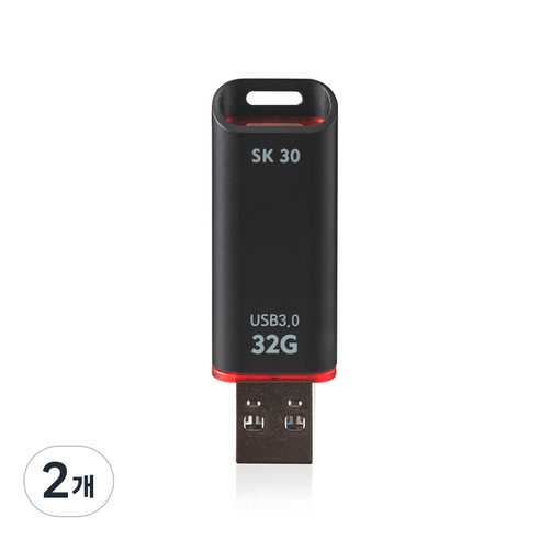 액센 SK30 USB 3.0, 32GB, 2개