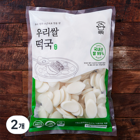 [로켓프레시] 쿡탁 우리쌀 떡국