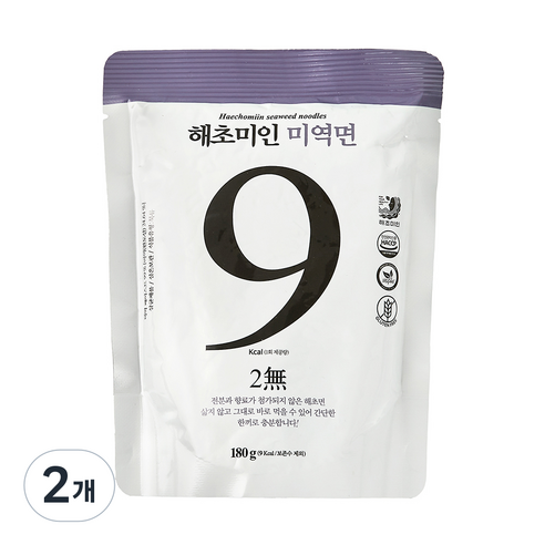 해초미인 미역면