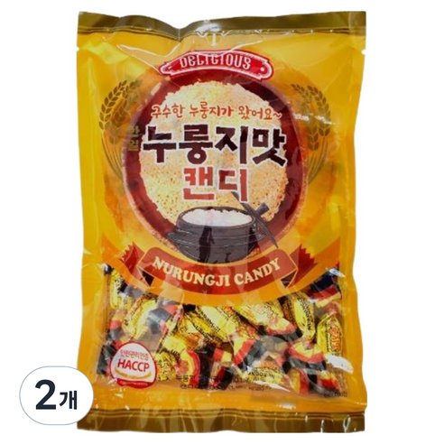 물샘 한일 누룽지맛 캔디
