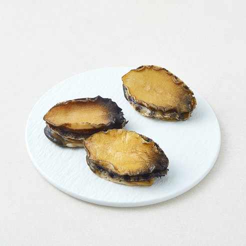 [로켓프레시] 아라보감 완도 손질 데친 전복 (냉장), 1개, 140g(3마리)