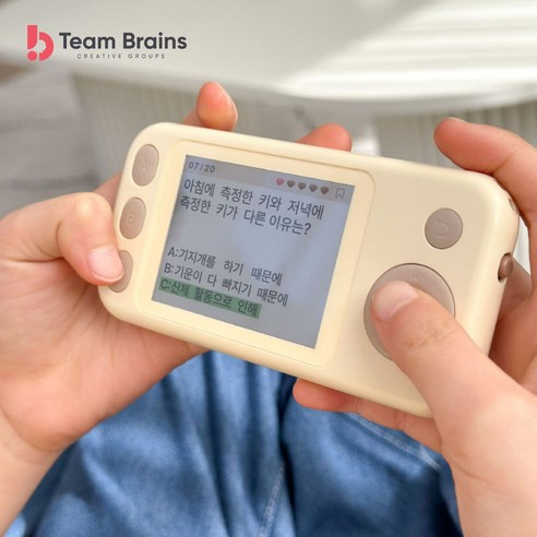 [팀브레인즈] 브레인탭 퀴즈마스터 초등학습기 브레인백과 한국사 세계사 생활과학지식 자연탐구