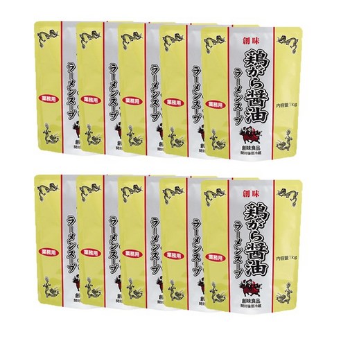 소미 토리가라쇼유 라멘스프 (치킨, 닭육수, 간장맛 라멘), 10개, 1kg