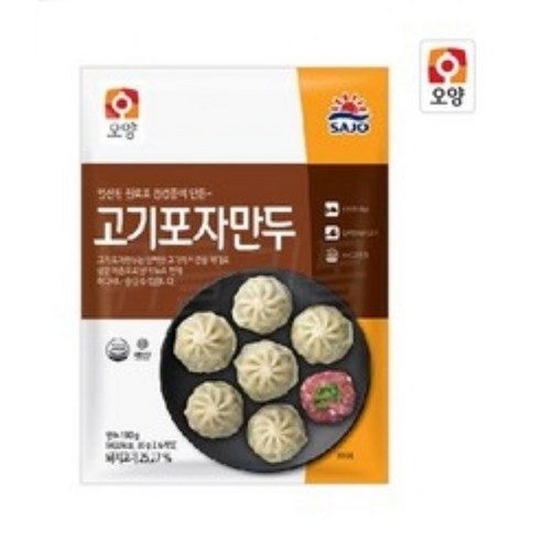 [BS푸드몰]오양 고기포자만두, 10개