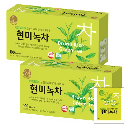송원 우리차 현미녹차