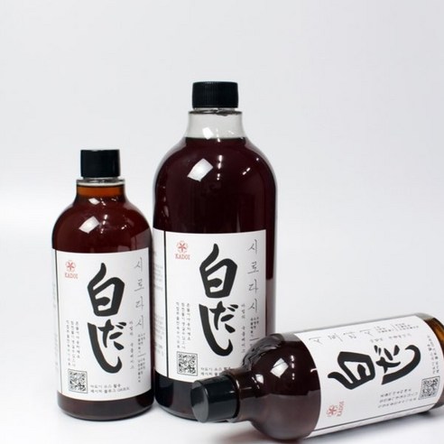 1000ml 대용량 카도이 마법의 국물베이스 수제 시로다시