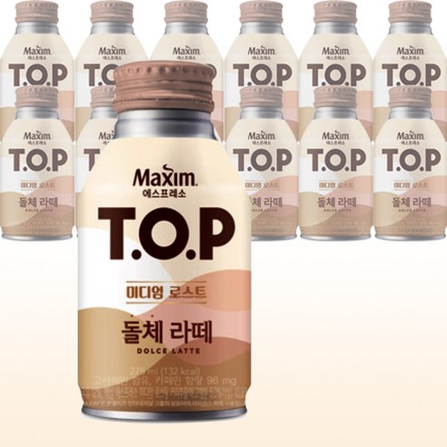티오피 미디엄 로스트 돌체라떼 275ml 24캔