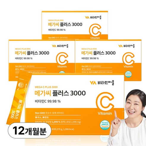 비타민마을 메가씨 플러스 3000 비타민C 분말 스틱