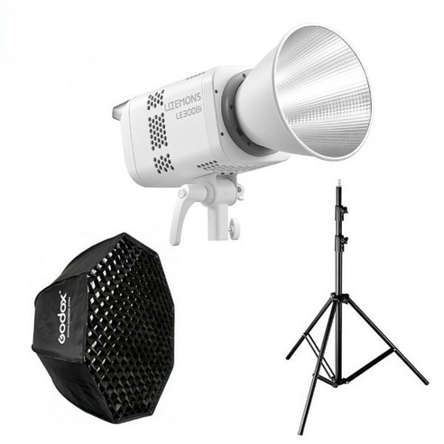 고독스 LE300Bi + 260T + SB-BW6090 세트 지속광 스튜디오 개인방송 유튜브 제품 사진 촬영 조명