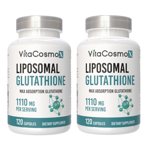 VitaCosmoX 비타코스모엑스 리포조말 글루타치온 1100mg 120 야채캡슐