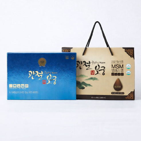 최신제조 관절보궁 프리미엄 김연자 관절건강 500ml x 120정 60ml x 60포 1개월분