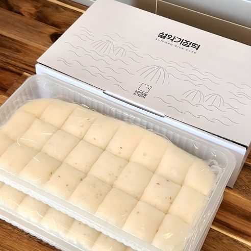설악기정떡 기정떡1.5KG 48조각 속초시 술떡 기증 증편 답례떡 식사대용 떡집 기주떡 명절선물